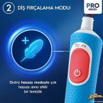 مسواک برقی کودک اورال بی اسپایدرمن Vitality 100 - تصویر 3